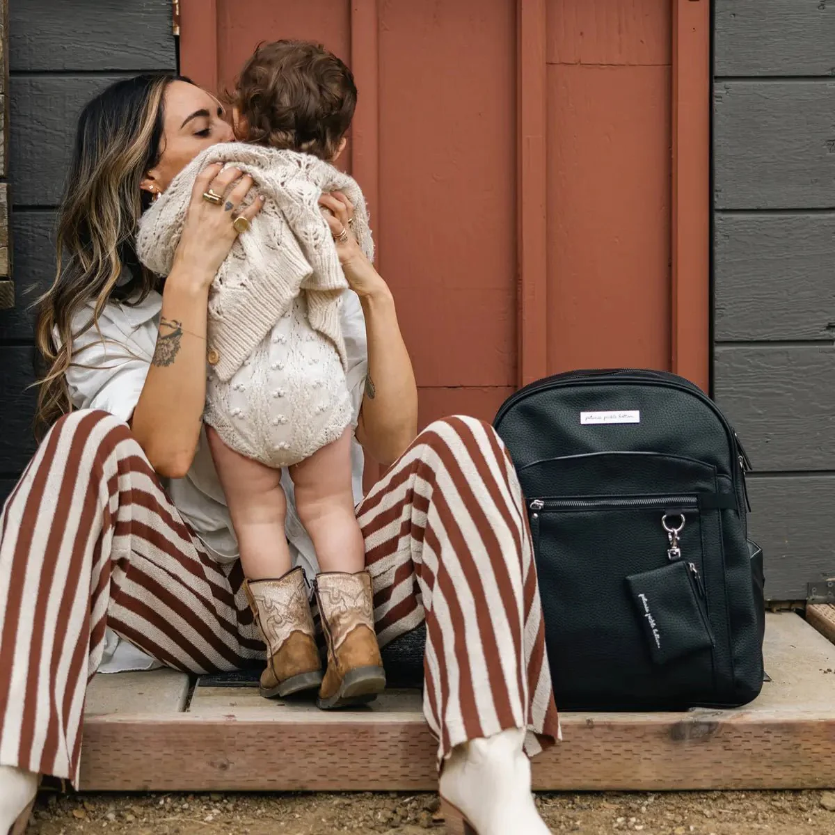 2-in-1 Provisions Breast Pump & Diaper Bag Backpack in Ebony - Image 8