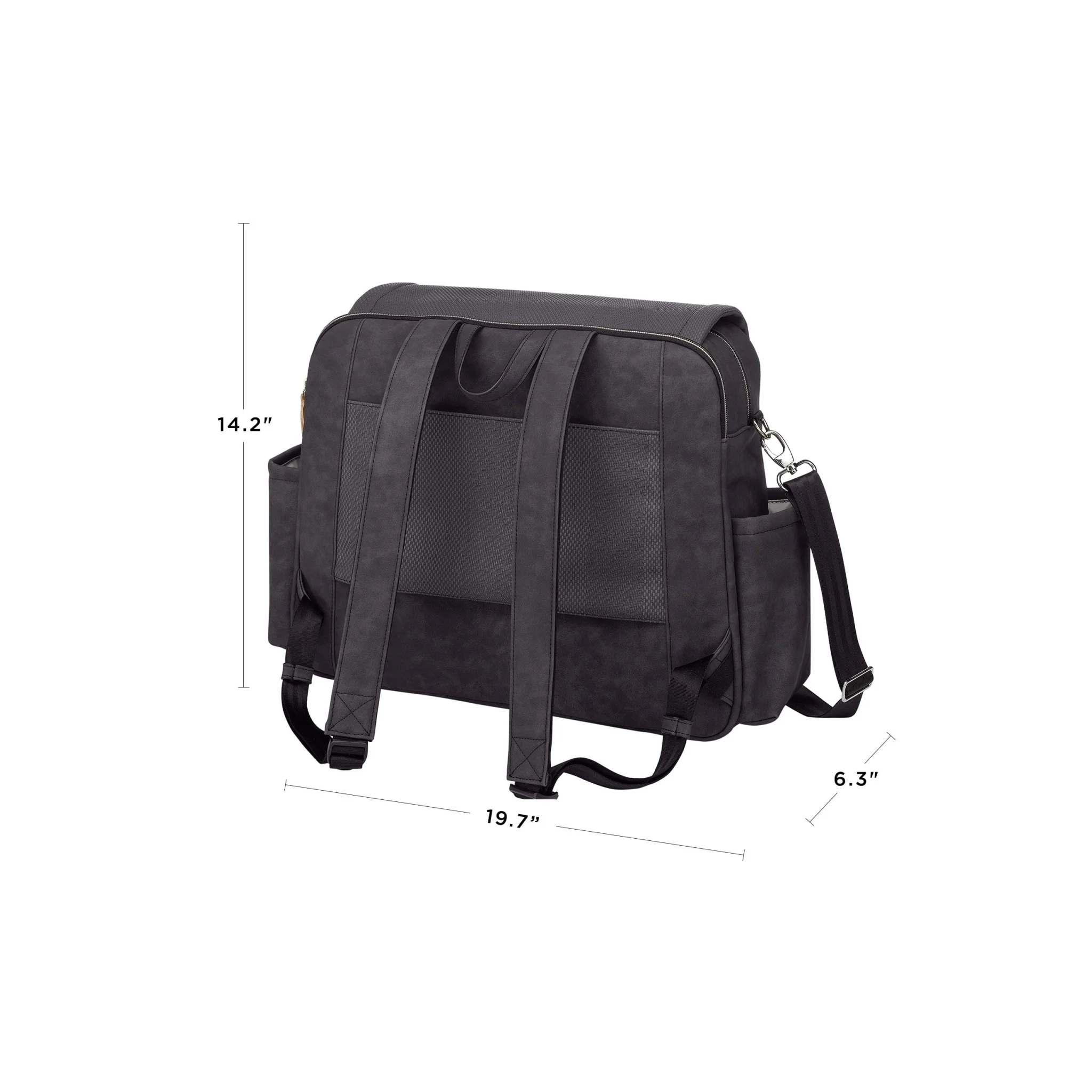 Boxy Backpack Deluxe in Carbon Cable Stitch - Image 7