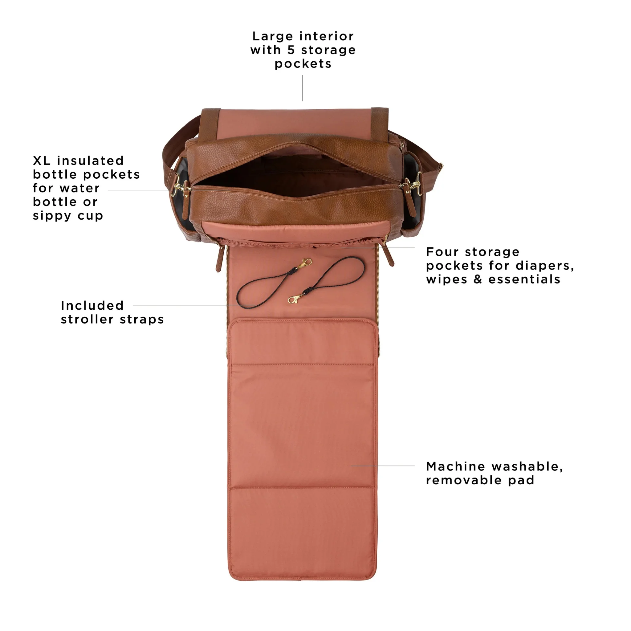 Boxy Backpack Deluxe in Cedar - Image 3