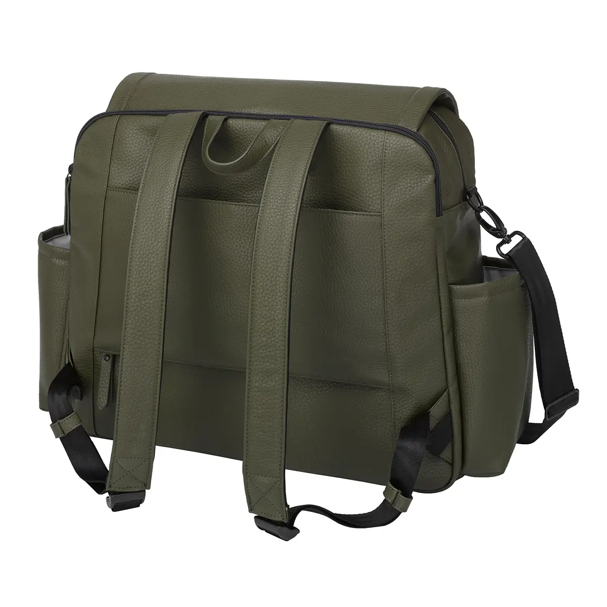 Boxy Backpack Deluxe in Olive - Image 4