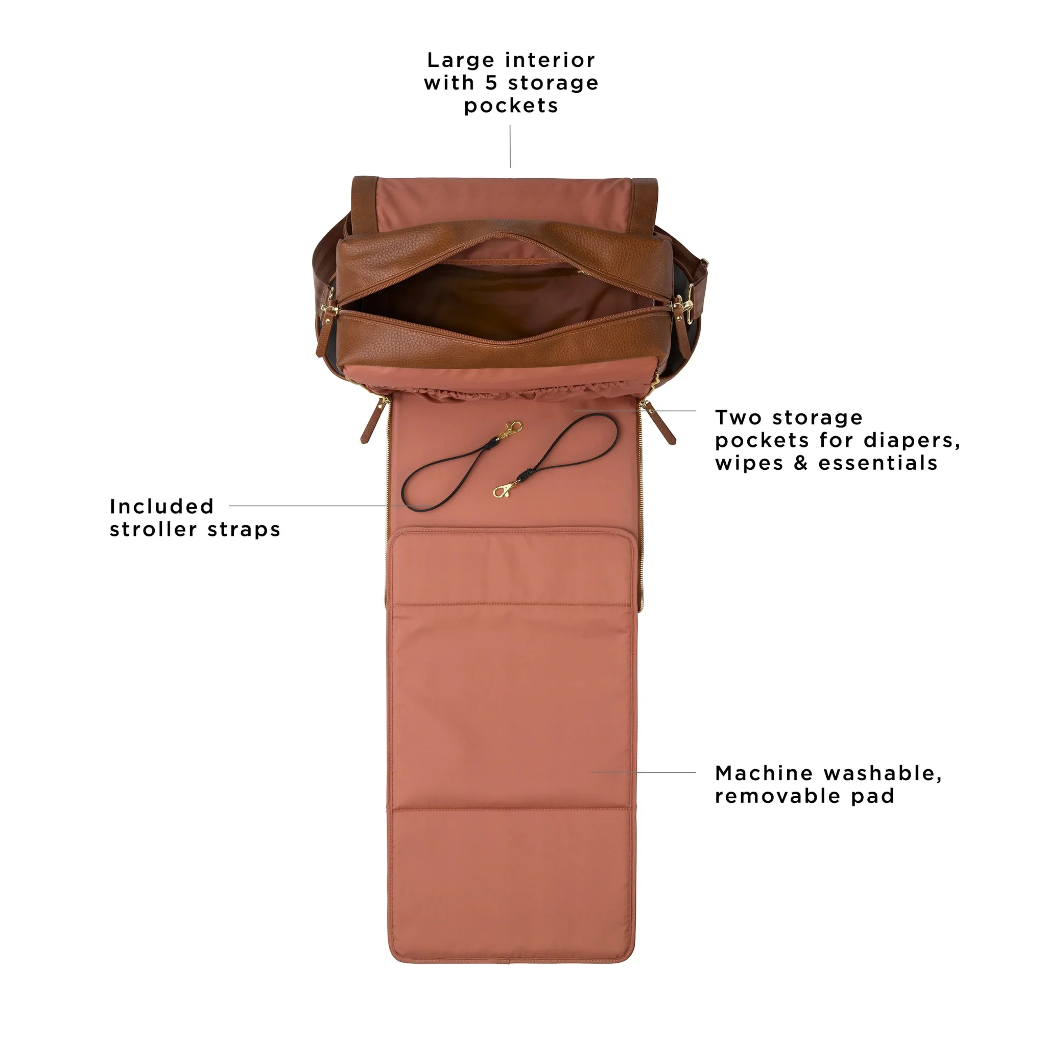 Boxy Backpack in Cedar - Image 3