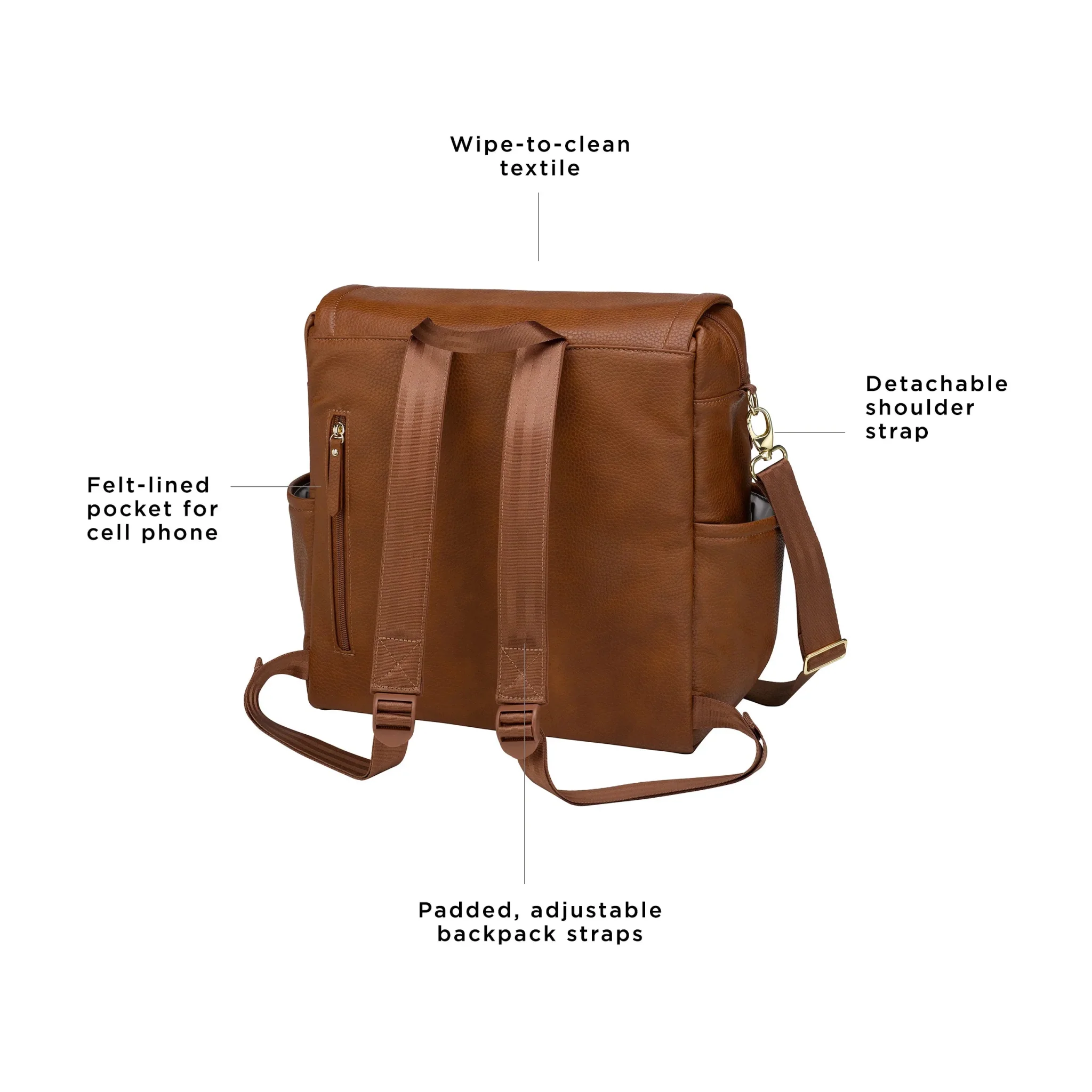 Boxy Backpack in Cedar - Image 4