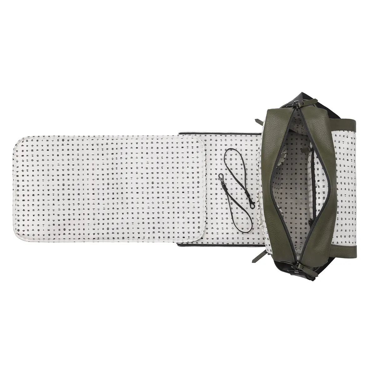 Boxy Backpack in Olive - Image 6