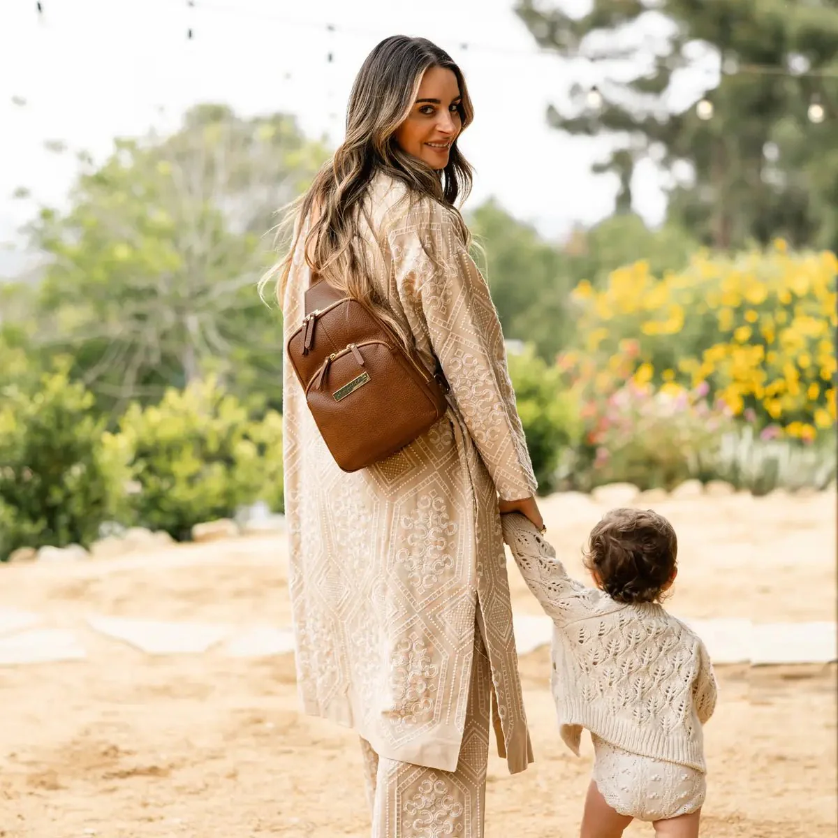 Boxy Backpack in Cedar & Accessory Bundle - Image 4
