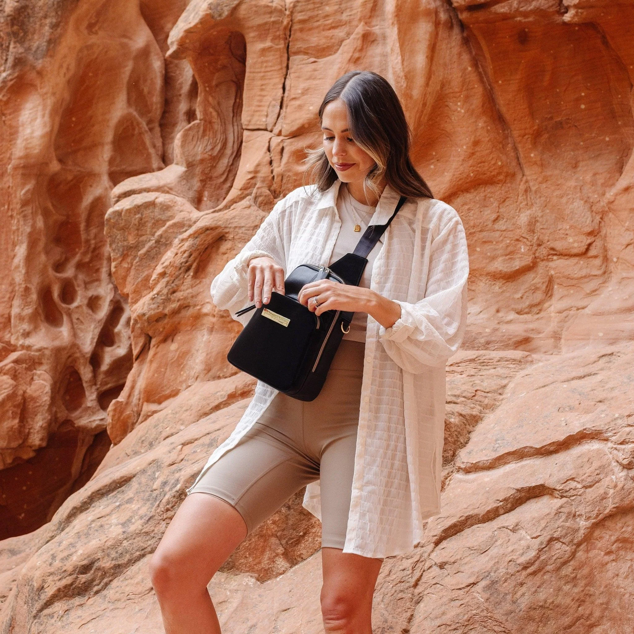 Criss-Cross Sling in Twilight Black - Image 4