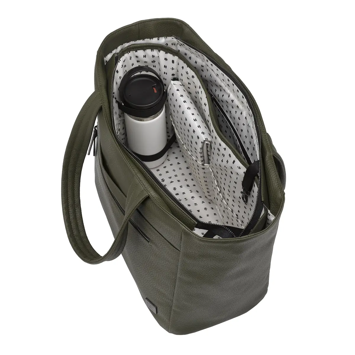 Essentials Tote in Olive - Image 6