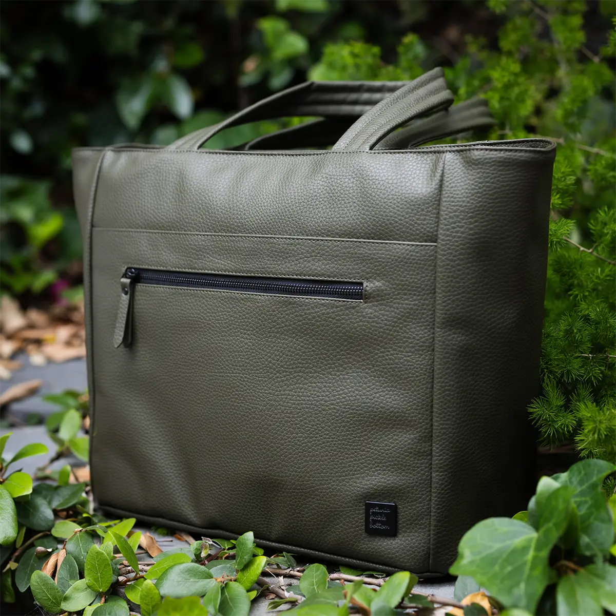 Essentials Tote in Olive - Image 9