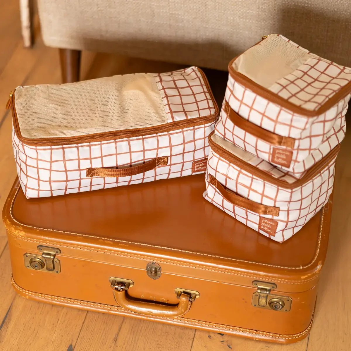 Boxy Backpack Deluxe in Cedar & Accessory Bundle - Image 5