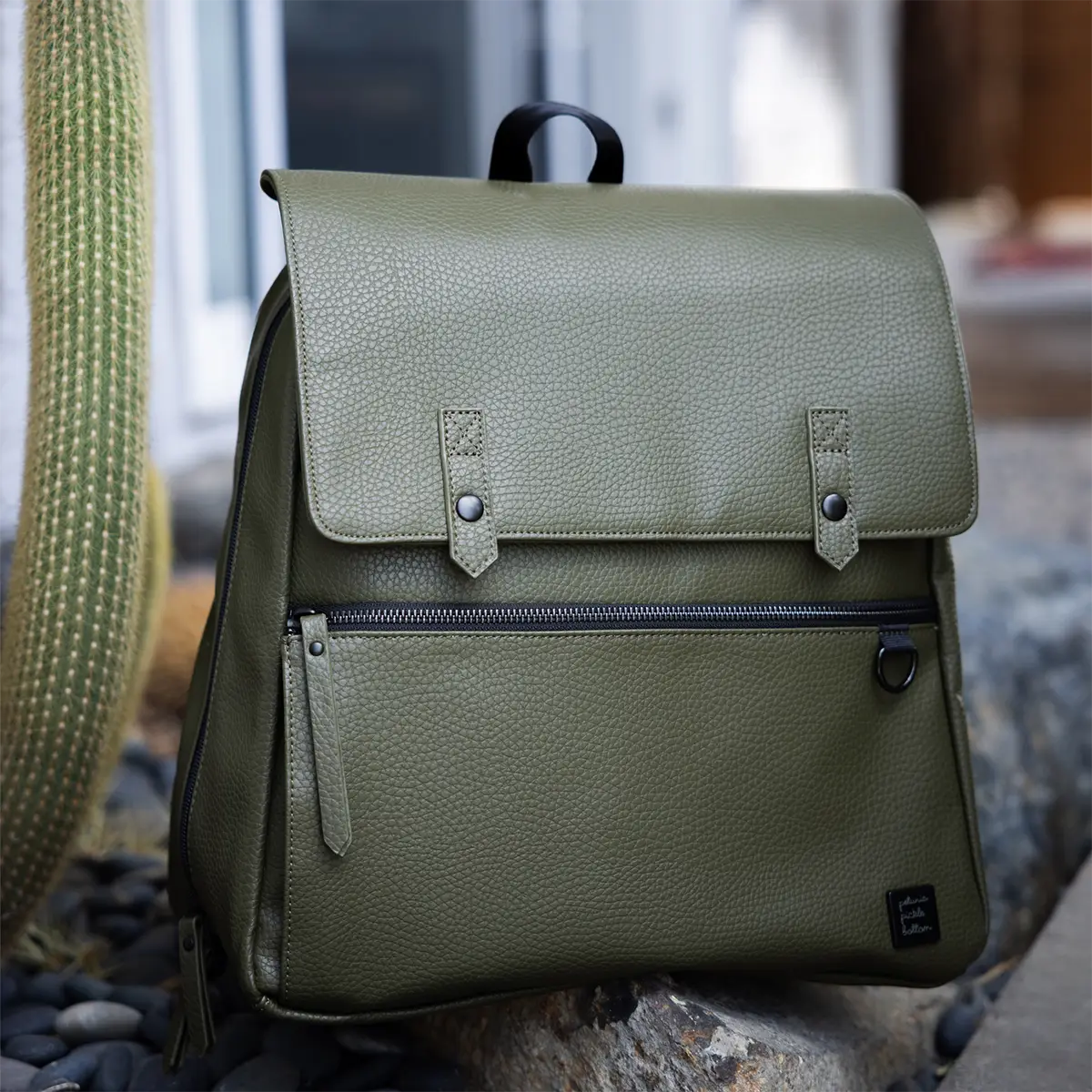 Meta Backpack in Olive - Image 4