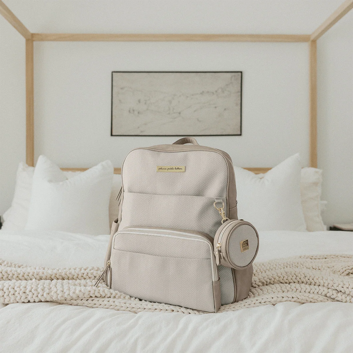 Petite Porter in Grey Matte Cable Stitch - Image 6
