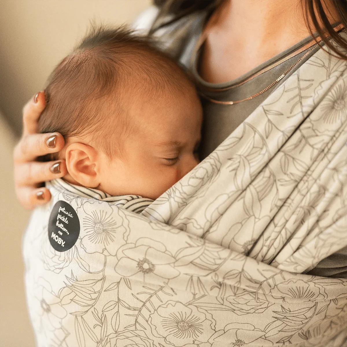 Petunia Pickle Bottom x MOBY Wraps - Seaside Poppies Bundle - Image 5