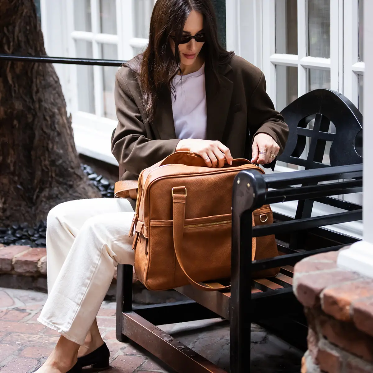 2-in-1 Provisions Tote in Cedar - Image 6