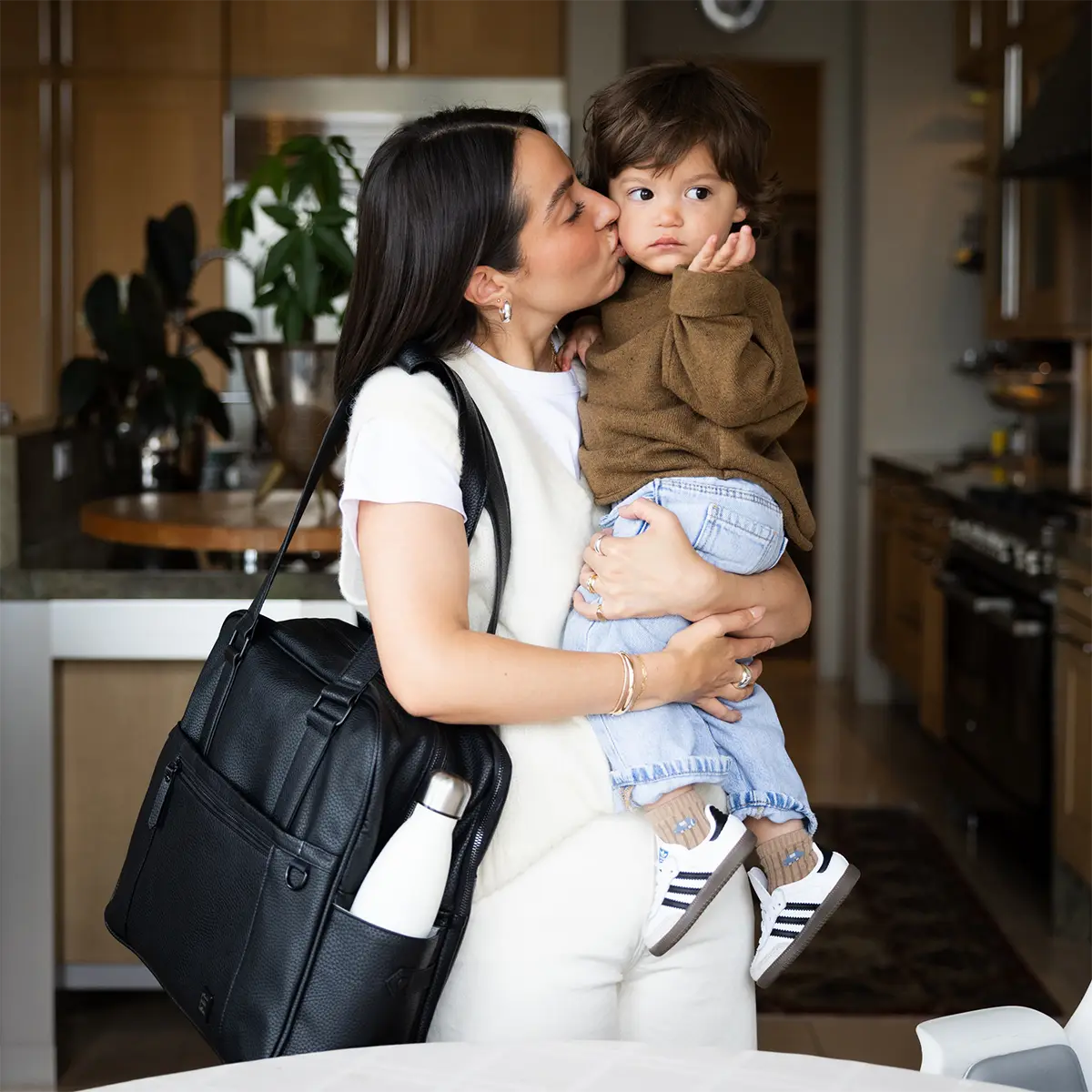 2-in-1 Provisions Tote in Ebony - Image 3