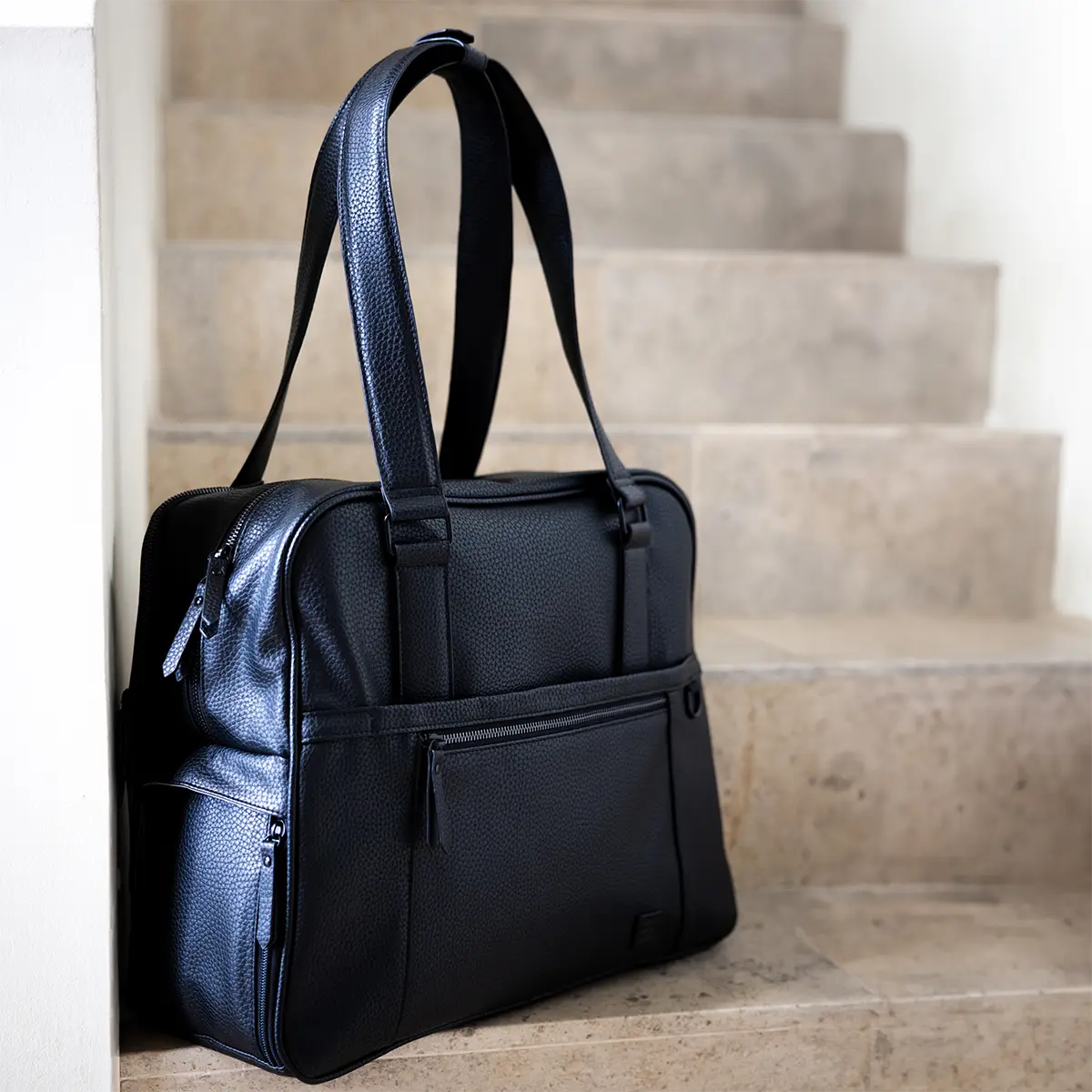 2-in-1 Provisions Tote in Ebony - Image 8