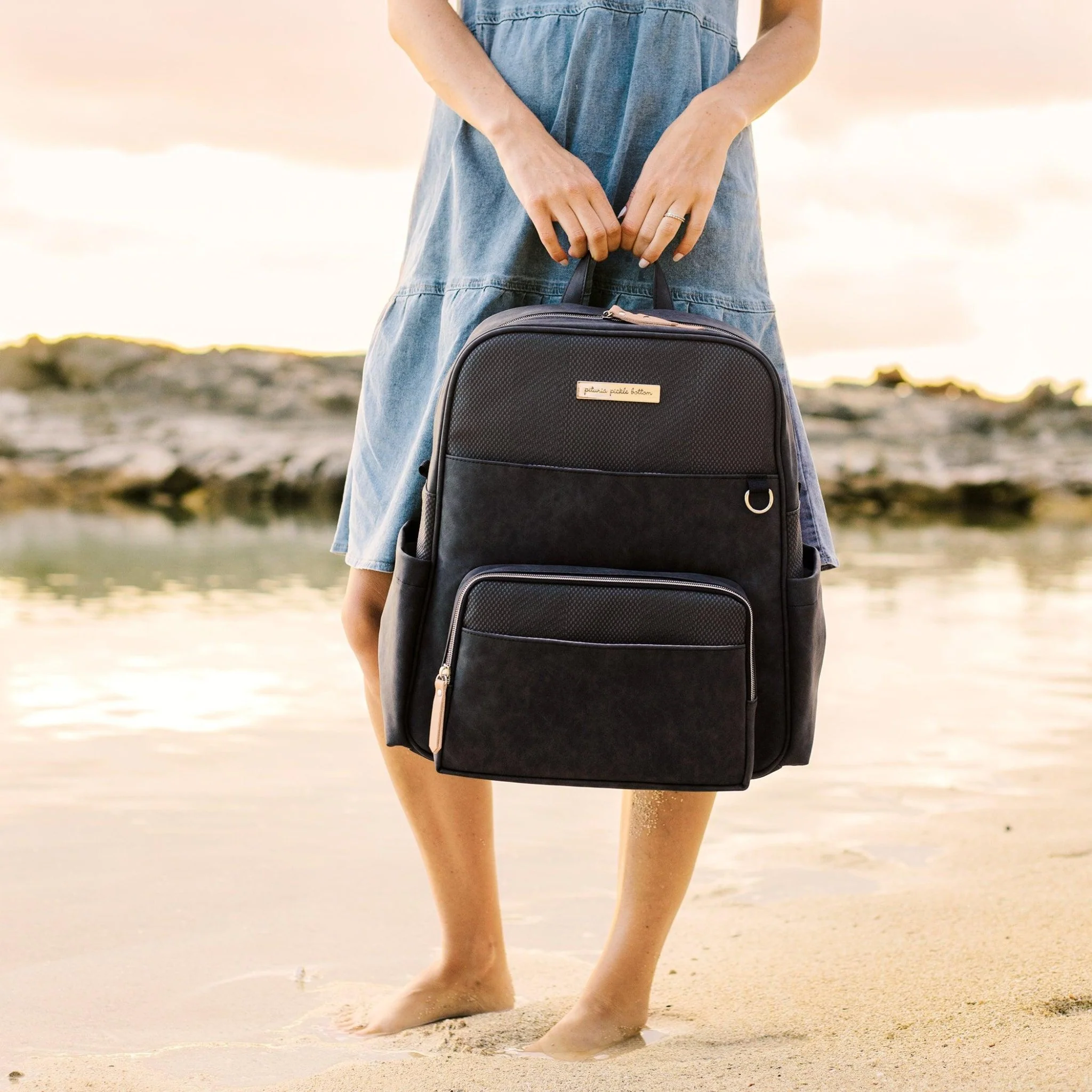 Sync Backpack in Carbon Cable Stitch - Image 7