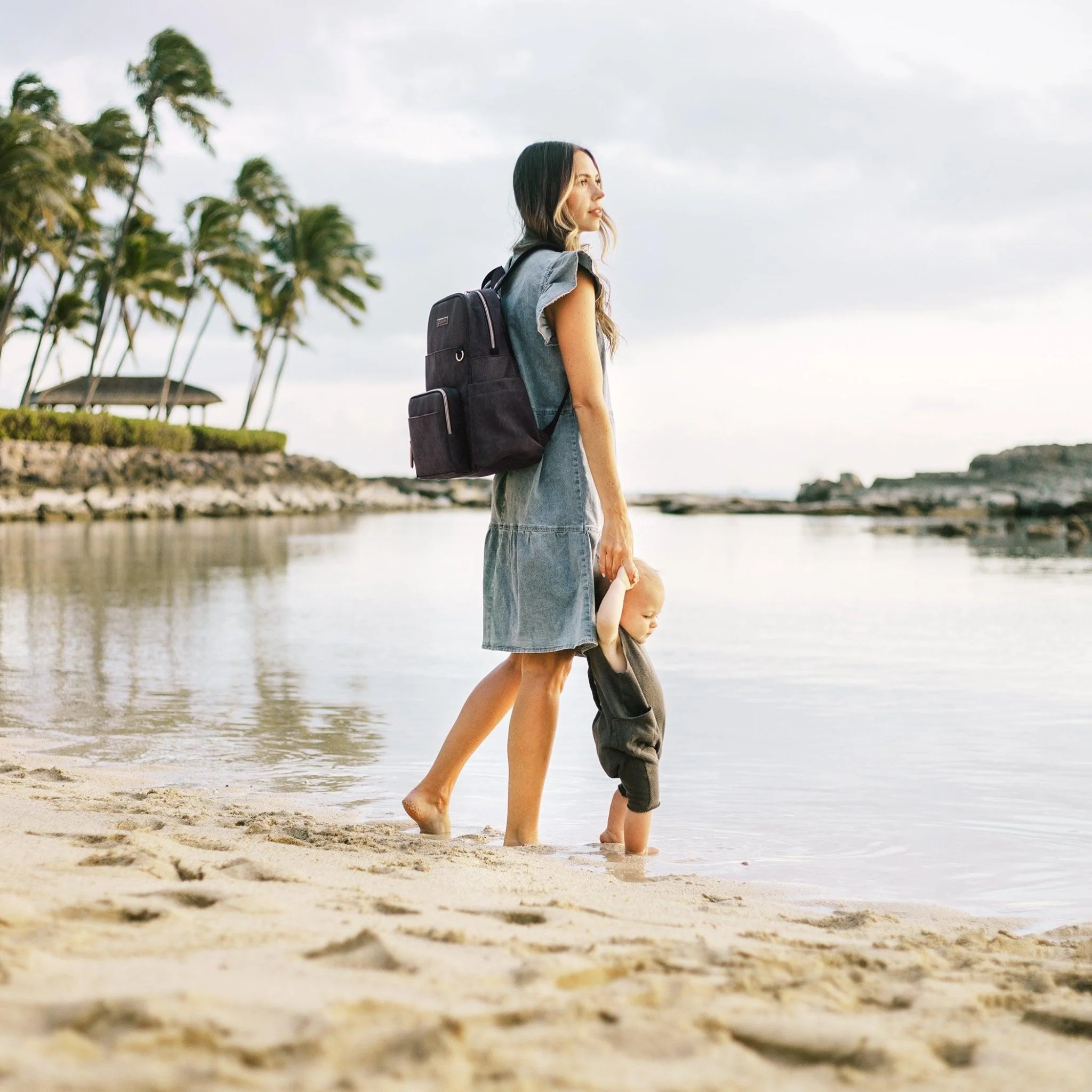 Sync Backpack in Carbon Cable Stitch - Image 8