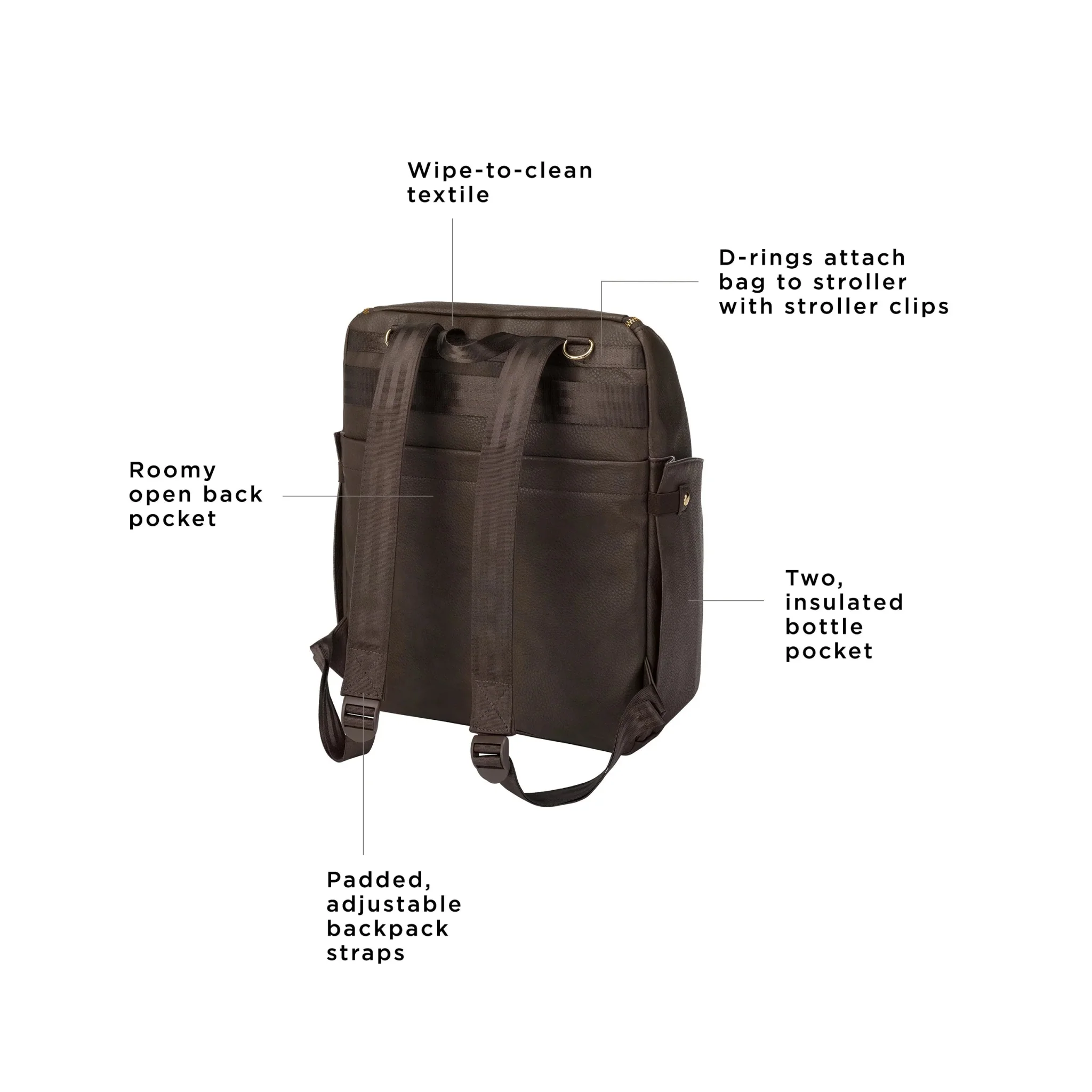 Tempo Backpack in Saddle - Image 4